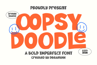 Oopsy Doodle Font: Perfect for Playful Projects