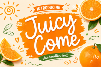 The Juicy Come Font for Web Design Projects